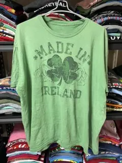 緑のシャムロックTシャツ MADE IN IRELANDのサムネイル