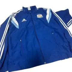 adidas アルゼンチン代表 上下 セットアップ 長袖 Oサイズ メッシ 中綿