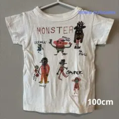 【均一SALE‼︎】DENIM DUNGAREE モンスターTシャツ 100cmのサムネイル