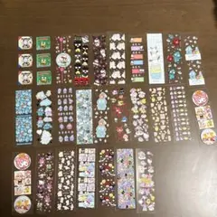 サンリオ 転写シール カプラ まとめ売り 27枚 おまけ付 キティ はぴだんぶい
