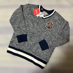 ミキハウス トレーナー エンブレム付 120