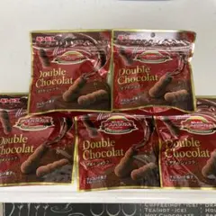 ギンビス　アスパラガスビスケット ダブルショコラ 5袋