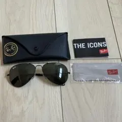 【未使用品】RAYBAN AVIATOR LARGE METAL