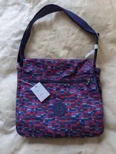 Kipling 幾何学模様 メッセンジャー トートバッグ 未使用