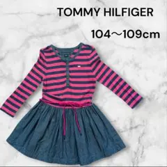 トミー・ヒルフィガー　ワンピース　XS4-5 （104-109cm）