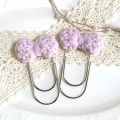 ペーパークリップ　♡ saving バインダー貯金 ♡ ピンク