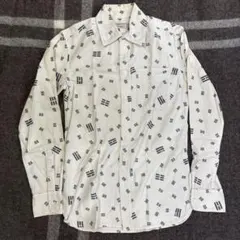 MAISON KITSUNÉ 総柄シャツ コットン 長袖 37サイズのサムネイル