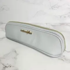 B182 Maison de FLEUR★ペンケース ポーチ ライトブルーのサムネイル