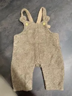 【Putit main】もこもこサロペット　モカ　70