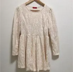 アースミュージック 花レースワンピース M