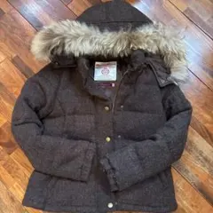 Harris Tweed ダウン　Sサイズのサムネイル