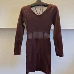 LIP SERVICE ニットワンピース S