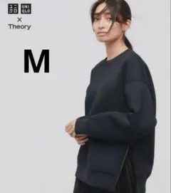 UNIQLO Theory ウルトラストレッチドライスウェットプルオーバー M