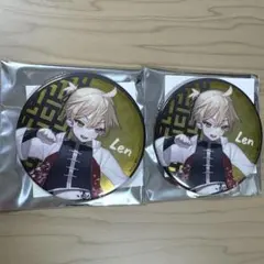 鏡音レン 39Culture 大き目メタリック缶バッジ チャイナ 初音ミク