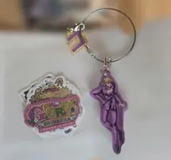 マツキヨ　ココカラ　ジョジョ　ワイヤーアクリルキーホルダージョルノ・ジョバァーナ