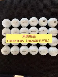［未使用品］BRIDGESTONE TOUR B XS ゴルフボール 24個のサムネイル