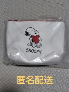 DHC　スヌーピー　ポーチ＆ミラーセット　(ハート)