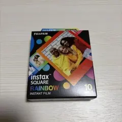 FUJIFILM チェキ instax SQUARE 専用フィルム　レインボー