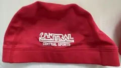 c*0様 セントラル 水泳 帽子 キャップ 赤 L