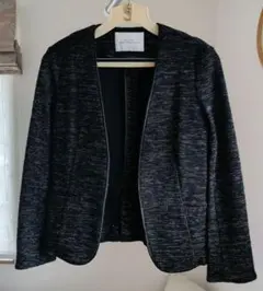 ダークブルー テーラードジャケット 36