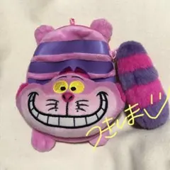 ディズニー Disney 不思議の国のアリス チャシャ猫 ぬいぐるみ ポーチ