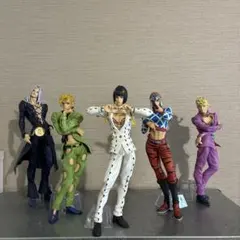 一番くじ　ジョジョの奇妙な冒険　GOLDEN WIND 5体　まとめ売り