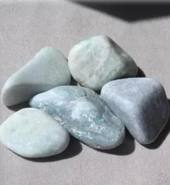 糸魚川翡翠 5つセット 原石 計60.3g