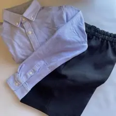 UNIQLO 入学式　入園式 シャツ140 スラックス 130〜140