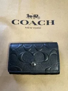 新品未使用 COACH コーチ バスキアコラボ 恐竜 長財布 シグネチャー