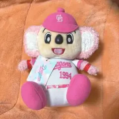 中日ドラゴンズ もふもふドアラぬいぐるみ　ピンク