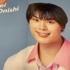 なにわ男子★大西流星くん★初心LOVE ポスター B4サイズ