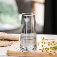 花瓶 ガラス 花瓶 おしゃれ 花器 一輪挿し 北欧 シンプル 15CM