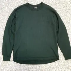 THE NORTH FACE 長袖　ワッフル　クルーネック　トレーナー　Sサイズ