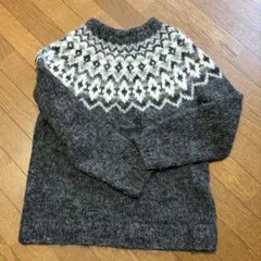 Alafoss icewool ノルディック柄 アイスランドウール ニット - メルカリ