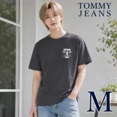 トミー ジーンズ ロゴ Tシャツ アメリカン ヴィンテージ メンズ ブラックのサムネイル