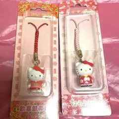 ２００５年 モモベリー　キティ　根付 2005年 モモベリー キティ 根付