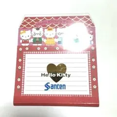 ハローキティ　キティ　メモ帳　当時物　平成レトロ　サンリオ