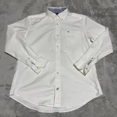 TOMMY HILFIGER ホワイト長袖シャツ M