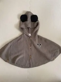 futafuta ミッキー ポンチョ 70〜80