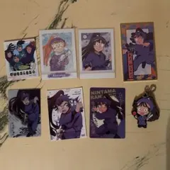 忍たま乱太郎 尾浜勘右衛門 ぱしゃこれ ラバーストラップ クリアカード 華絵札