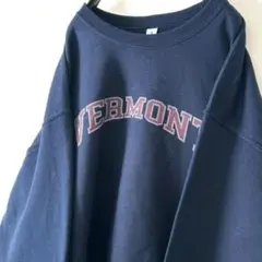 ギルダン VERMONT スウェット トレーナー L ネイビー 紺色 古着