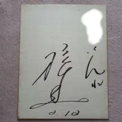 【極レア】ヒクソングレイシー初来日時のサイン 貴重 ヒクソン・グレイシー & ホイラー・グレイシー 寄書 直筆サイン