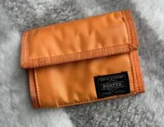 PORTER ポーター 三つ折り財布 オレンジ ナイロンウォレット 吉田カバンのサムネイル