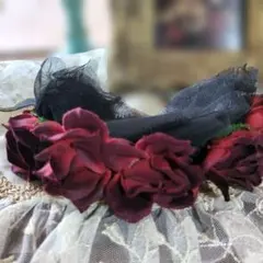 花冠花飾りアンティークドール用✨