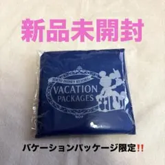 【新品未使用・非売品】ディズニー バケーションパッケージ エコバッグ ブルー 青