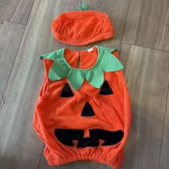ハロウィン かぼちゃ コスチューム 80cm