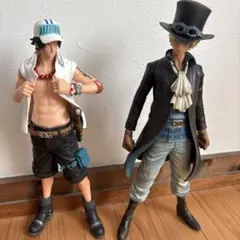 ワンピース フィギュア　MASTER STARS PIECE サボ　エース海軍服