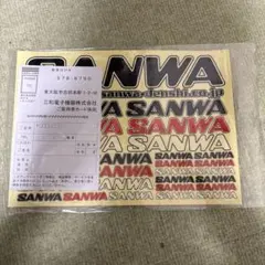サンワ　三和電子機器　バイナル　ステッカーのサムネイル