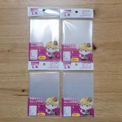 新品 ホログラムスリーブ L判 20枚入り スター クラッシュ シール帳 セリア