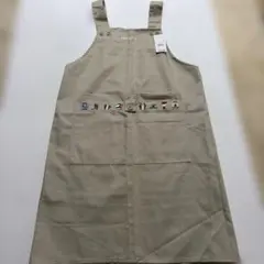 PERSON'S エプロン ベージュ 刺繍入り 新品のサムネイル